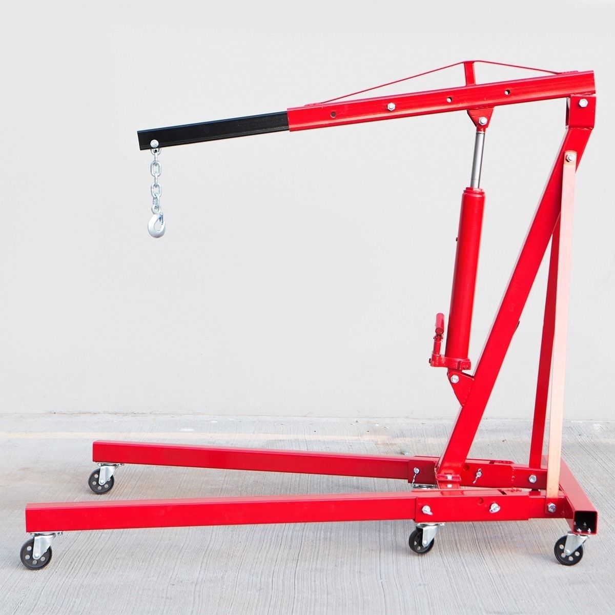 2 Ton Manual Hydraulic Crane-Crane Hoist-Lifting Equipment Manufacturer
